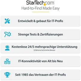Startech StarTech.com USB-C zu Adapter 4K 60Hz Video, HDR10, USB-C auf HDMI Kabel-Monitor Adapter, Thunderbolt Kompatibel