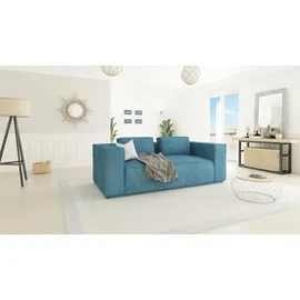 s-style möbel 2-SITZER-SOFA Nova Türkis Cord