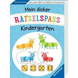 RAVENSBURGER 41631 Mein dicker Rätselspaß Kindergarten