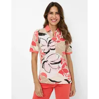 Brax Damen, Polo Style CLEO watermelon, hellrot, Gr. 46