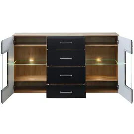 Innostyle Sideboard Sonate Lack Schwarz