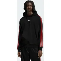 adidas Hoodie TIPPED STRIPES Schwarz XS