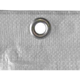 Boni-Shop® Gerüstplane 1,60 x 10 m 150 g/m2 Weiss - Weiß