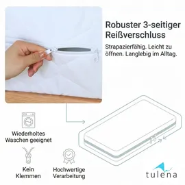 TULENA Matratzenbezug 180 x 200 cm weiß