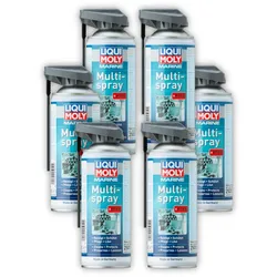 6x 400ml LIQUI MOLY 25051 Multispray Reinigung Pflege Rostlöser Rost Boot Schiff