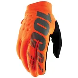 100% Brisker Handschuhe - Fluo Orange / Black - M