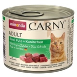 animonda CARNY Adult Rind, Pute & Kaninchen 12x200 g