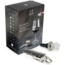 PEUGEOT Geschenkset WINE SERVICE Sommerliermesser Weinausgießer Wein Accessoires