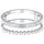 Elli Ring Damen Statement Zweireihig Kugel Silberfarben mit Kristallen