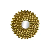 KUNSTLOFT Wandspiegel, Gold, Metall, 5.21x75x4 cm, Spiegel, Wandspiegel