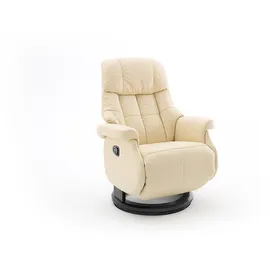 InnoSeat by MCA + CALGARY COMFORT Relaxer Relaxsessel Fernsehsessel L manuell - versch. Farben - Creme/Schwarz