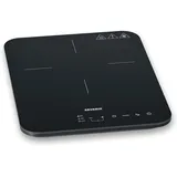 Severin Induktionskochplatte, Mattes Glaskeramik-Kochfeld, Kratzfest, 10 Leistun