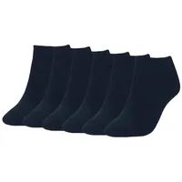 Tommy Hilfiger Damen Sneaker Socken Füßlinge Kurzsocken 343024001 6 Paar, Farbe:Blau, Menge:6 Paar (3x 2er Pack), Größe:39-42, Artikel:-356 jeans - 39-42