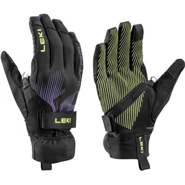 Leki Ultratrail Storm TR Schwarz/Neon Yellow/Violet 11