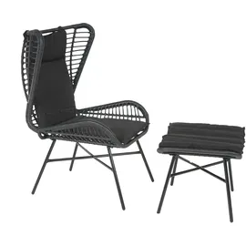 Mendler HWC-G17b Balkon-Set anthrazit