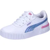 Puma Carina 2.0 Bouncy Sky PS Sneaker, White-Lavender Alert, 34 - PUMA