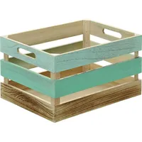 KESPER Holz Aufbewahrungsbox maritim 35 x 25 x H19,5
