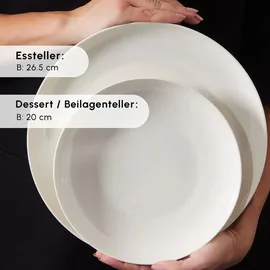 KARACA Allure Geschirrset 41-tlg. weiß