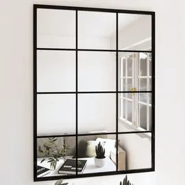vidaXL Wandspiegel 40 x 80 cm Schwarz
