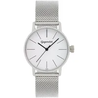 Gigandet Damenuhr Minimalism Quarz Analog mit Edelstahlarmband Silber G43-005