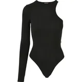 URBAN CLASSICS Organic Stretch Asymmetric Langarm-body Black M