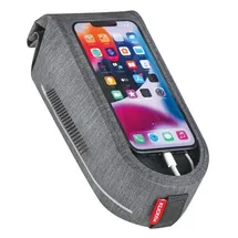 KLICKfix Rahmentasche Phone Waterproof grau