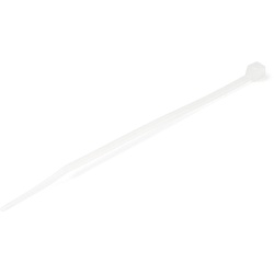 StarTech.com Kabelbinder 100x2 mm - Selbstsichernde Nylon-Kabelbinder mit Geboge