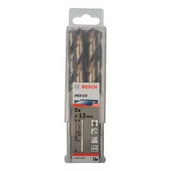 Metallbohrer HSS-Co, DIN 338, 13 x 101 x 151 mm, 5er-Pack