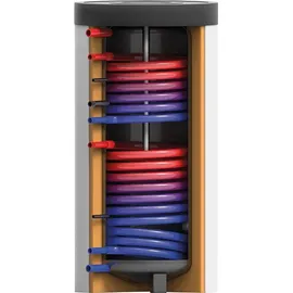 Sunex Solaranlage Paket HP30 9,78m2 Vakuumröhrenkollektor Frischwasserspeicher 400l