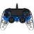transparent / blau