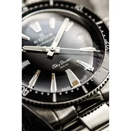 Edox Skydiver Automatik Damenuhr 38mm 30ATM
