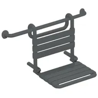 Hewi Serie 801 Einhängesitz Klappsitz anthrazitgrau