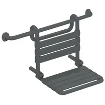 Hewi Serie 801 Einhängesitz Klappsitz anthrazitgrau