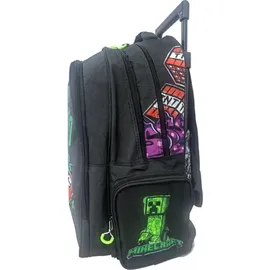 Minecraft Metro Art Boom Rollrucksack, 46 cm Tasche