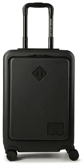 Herschel Heritage 4 Rollen Kabinentrolley 50 cm Laptopfach  schwarz