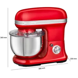 Proficook PC-KM 1197 rot/edelstahl
