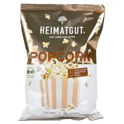 Heimatgut Popcorn mit Kokosöl - Zimt bio 90g