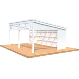 Palmako Pavillon Nova 21,5 m2 Kit weiße Grundierung