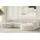 Fun Möbel Wohnlandschaft U-Form Sofa PALMA in Stoff Ascot Beige & Beige