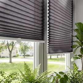 salcar Plissee 60 x 130 cm grau