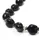 COLLEZIONE ALESSANDRO Lange Kette Holly Schwarz / Holz