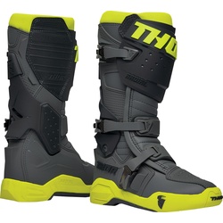 Thor Radial MX, Stiefel - Grau/Neon-Gelb - 11 US
