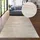 OTTO home Teppich OTTO HOME "Ariano, dezenter Glanz mit Hoch-Tief-Struktur" Gr. 1, beige, B:60cm H:12mm L:90cm, Kunstfaser, Teppiche, Teppich, Vintage Design, Schrumpf Carving-Effekt, Wohnzimmer, Schlafzimmer
