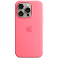 Apple iPhone 15 Pro Silikon Case MagSafe - Pink