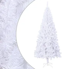 vidaXL Künstlicher Weihnachtsbaum Weiß 210 cm