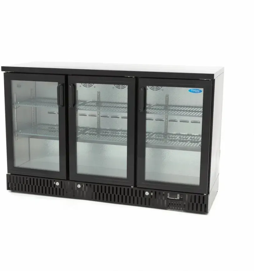 Getränke Kühlschrank - 341L - 3 Scharnier -Türen - 6 verstellbare Regale