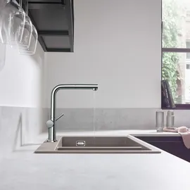 Hansgrohe Talis M54 270 1jet Niederdruck Ausziehauslauf chrom 72860000