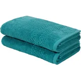 OTTO home Regona Handtuchset 70 x 140 cm blau 2 St.