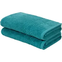 OTTO home Regona Handtuchset 70 x 140 cm blau 2 St.