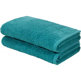 OTTO home Regona Handtuchset 70 x 140 cm blau 2 St.